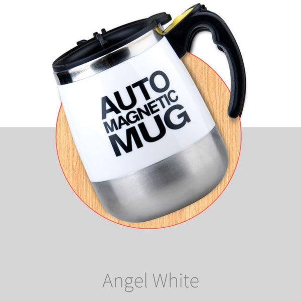 New Automatic Self Stirring Magnetic Mug Creative 304 Stainless Steel Coffee Milk Mixing Cup Blender Smart Mixer Thermal Cup